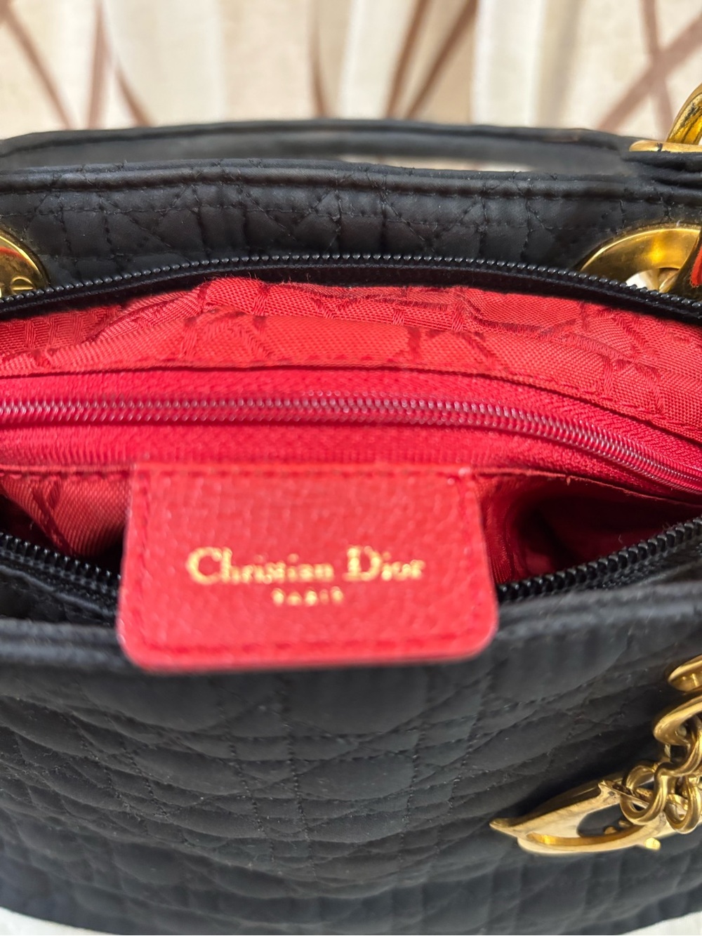 🆕Dior" Lady Dior" Quilted handbag👜 - Picture 8 of 10